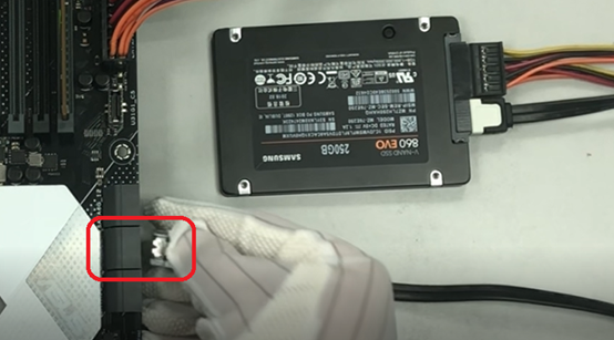 SSD en Motherboard
